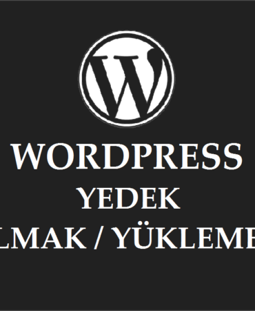 WordPress Yedek Alma Nasıl Yapılır