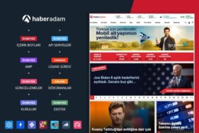 WordPress Haber Teması - HaberAdam