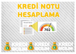 Kredi Notu Öğrenme Kredi Risk Puanı Hesaplama