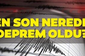 Son Depremler-Kandilli Rasathanesi En Son Depremler
