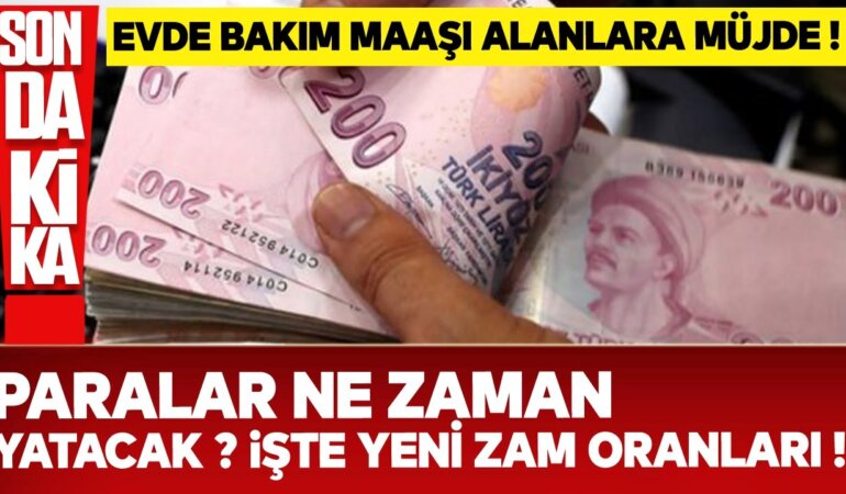 Evde Bakım Parası Almak İçin Nereye Başvurulur?