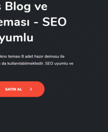 En Yeni Wordpress Haber Teması - SEO ve Mobil Uyumlu