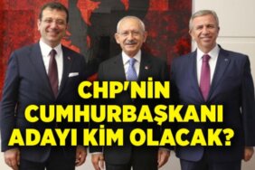 Muhalefetin cumhurbaşkanı adayı kim olacak