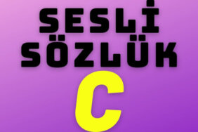 C Harfi İle Başlayan Eş Anlamlı Kelimeler, Anlamları
