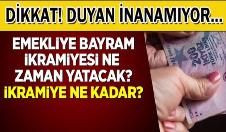 Emekli İkramiye Ödemeleri