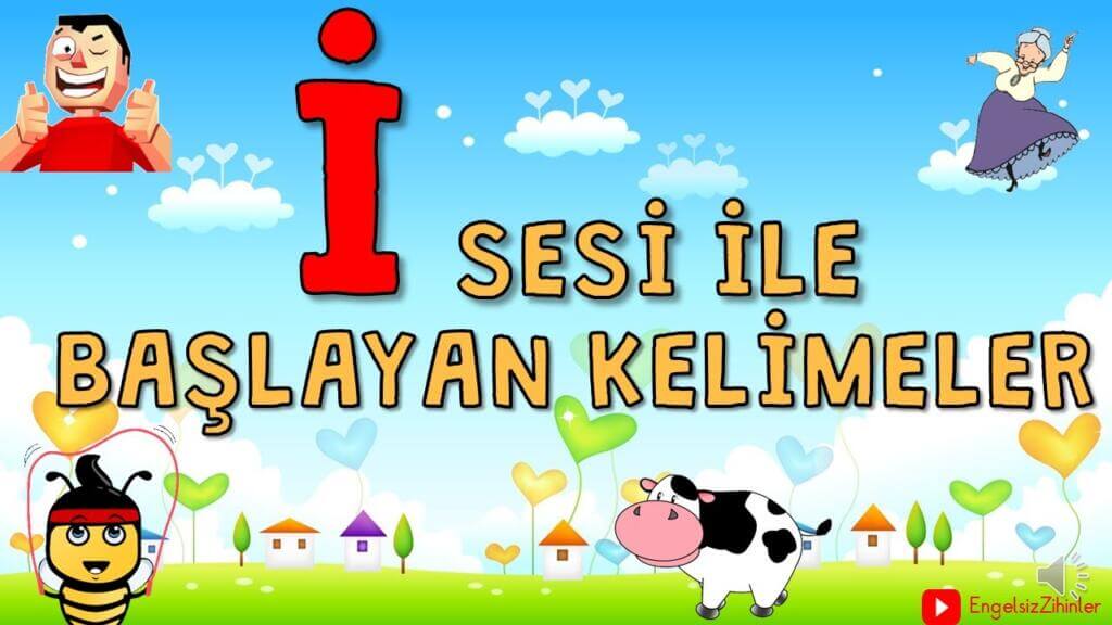 İ Harfi İle Başlayan Eş Anlamlı Kelimeler, Anlamları