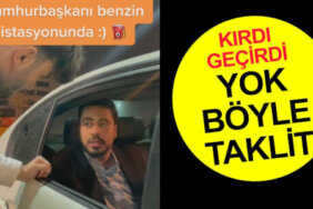 Erdoğan’ı taklit eden gencin akaryakıt videosu sosyal medyayı salladı