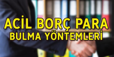 Senetle Kredi Veren Yerler, Borç Para Veren Yerler