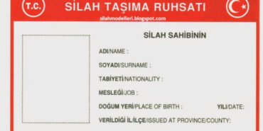 Silah Ruhsatı Almak İçin Ne Yapılmalı