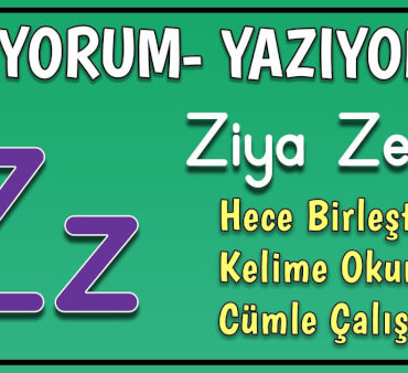Z Harfi İle Başlayan Eş Anlamlı Kelimeler, Anlamları