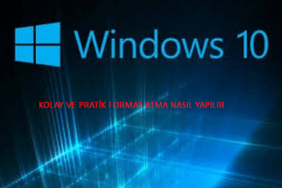 Windows 10 Format Atma ! (CD'siz - Programsız)Windows 7 8 9 10 11 Format Nasıl Atılır