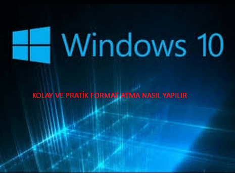 Windows 10 Format Atma ! (CD'siz - Programsız)Windows 7 8 9 10 11 Format Nasıl Atılır