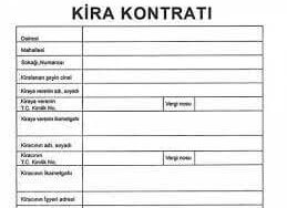 Kira kontratı sözleşmesi örneği KİRA SÖZLEŞMESİ Kira kontratı örneği - Kira kontratı nasıl doldurulur?