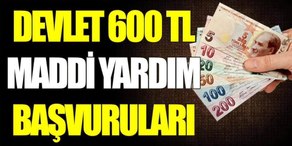 Çocuğu Olana 600 TL Yardım