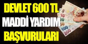 Çocuğu Olana 600 TL Yardım