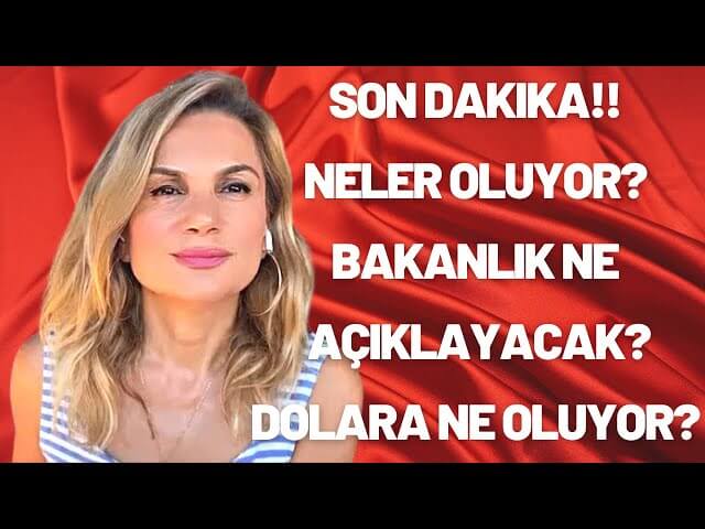 #CANLI Son dakika!! Neler oluyor? Bakanlık ne açıklayacak? Dolara ne oluyor? #SonDakikaHaberler