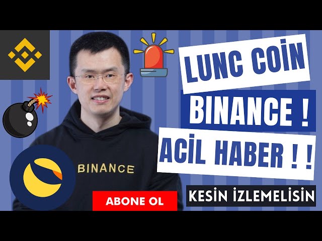 TERRA LUNA BİNANCE SON DAKİKA HABERİ ! 👀 – LUNC COİN BİNANCE ACİL ! 😎 – Luna Coin Analiz #SonDakikaHaberler