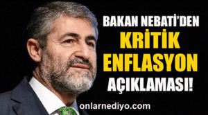 Bakan Nebati'den enflasyon açıklaması