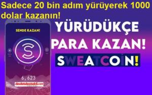 Sadece 20 bin adım yürüyerek 1000 dolar kazanın! İşte Sweatcoin ile yürüdükçe kolay para kazanma