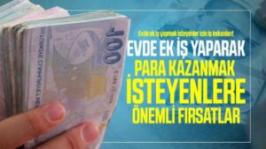 Evde para kazanmanın yolları