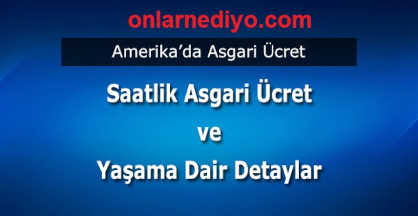 Amerika'da Asgari Ücret Ne Kadar, Aylık Kaç Dolar? 2023 Amerika (ABD) Saatlik Asgari Ücret