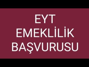 EYT'de emeklilik başvurusu e-Devlet'te... İşte e-Devlet'ten emeklilik başvurusu yapmanın yolu