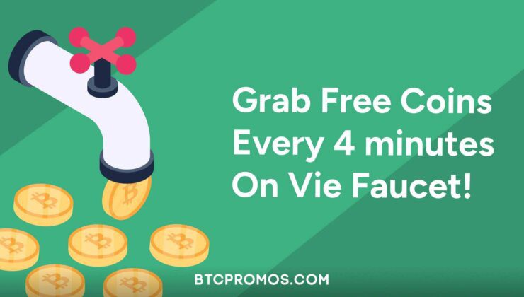 Earn Crypto Using Vie Faucet Site