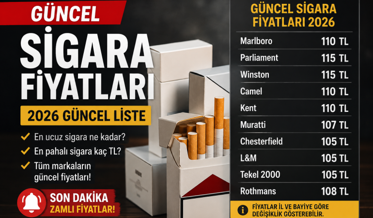 Güncel Sigara Fiyatları