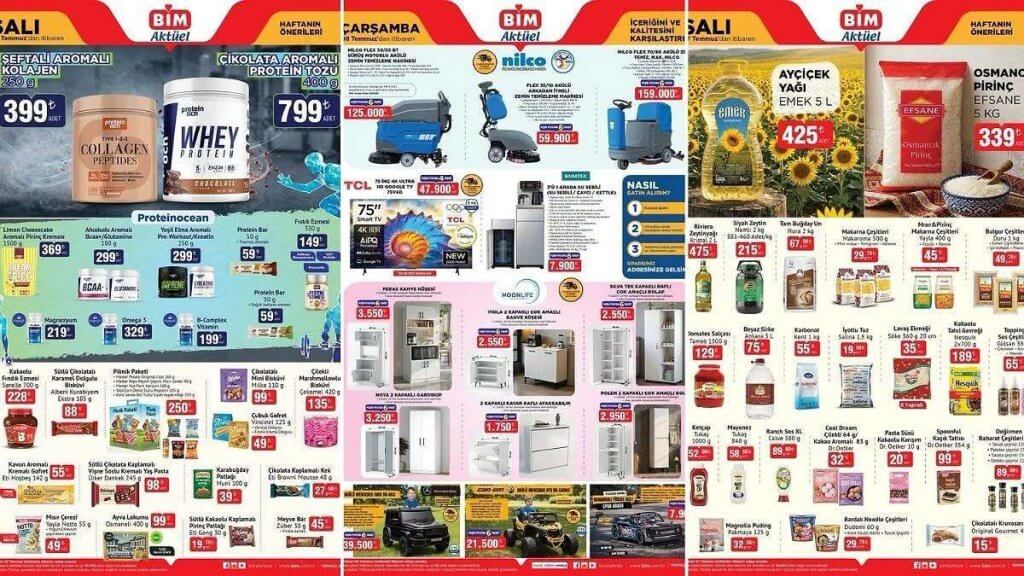BİM 7 Temmuz 2026 Aktüel Ürünler Kataloğu indirimli market ürünleri